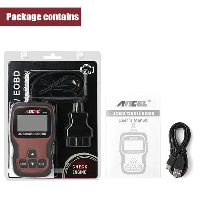 OBD2/JOBD Scanner Full OBD2/EOBD Diagnostic Tools Automotive ANCEL JP700 Professional Code Reader Scanner Check Engine pk ELM32