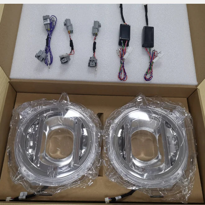 For Suzuki Jimny JB74 the Original Position No Broken Jimny JB74 Refit G63 Model Daytime Running Light with Yellow Turn Light