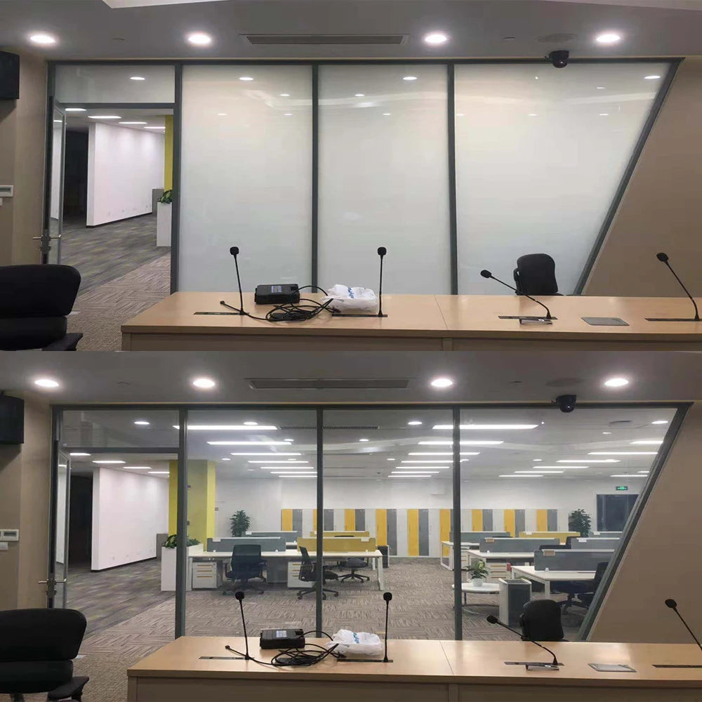21*30cm A4 Sample Customized Smart Film Smart Window Film Magic PDLC Film Window Glasses Electric Switchable Tint Dimming Film