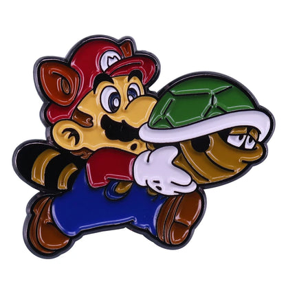 Super  shell pins 80s Nintendo game fans accessory