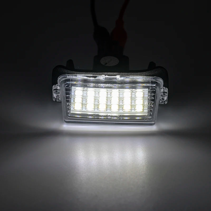 2x For Toyota Yaris IV XP210 2020+ GR Yaris 2020+ Canbus Full White LED License Plate Lights Auto Parking Tag Lamps Replacement