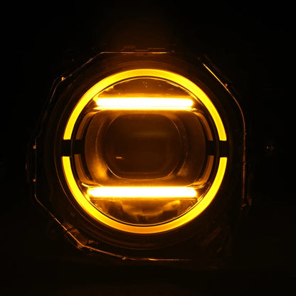 For Suzuki Jimny JB74 the Original Position No Broken Jimny JB74 Refit G63 Model Daytime Running Light with Yellow Turn Light