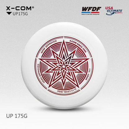 X-COM Professional Ultimate Flying Disc Certified by WFDF 175g 4 Colors With Storage Bag