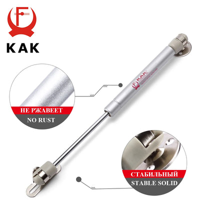 KAK 4 Pack 6kg 10kg 15kg Gas Spring Cabinet Hinge Copper Core Door Lift Support Hydraulic Kitchen Cupboard Door Hinges Hardware