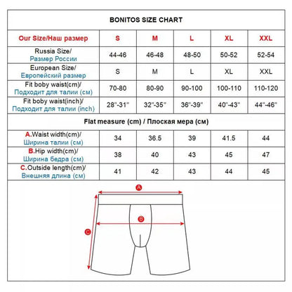 3pcs Long Boxers For Man Underware Lots Mens Underpants Cotton Men's Panties Family Boxershorts Boxer Sexy Male Shorts Calecon
