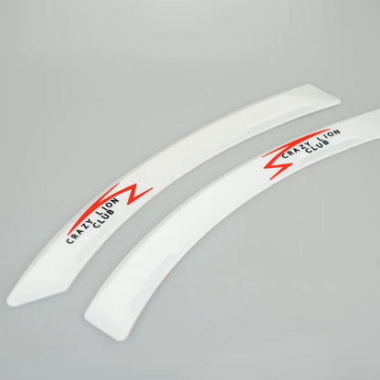 Car Wheel Arch Fender Protector Strip Rubber Anti Scratch Bumper Corner Guard Universal Eyebrow Trim Moulding Anti Collision Dec