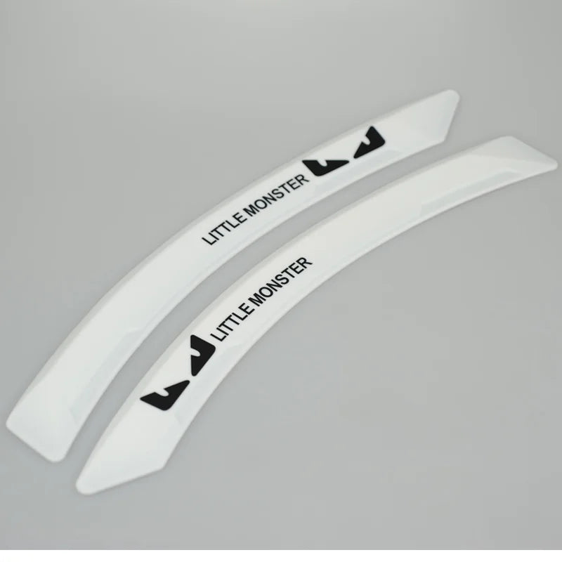 Car Wheel Arch Fender Protector Strip Rubber Anti Scratch Bumper Corner Guard Universal Eyebrow Trim Moulding Anti Collision Dec