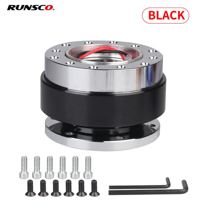 Universal Car Tuning Steering Wheel Quick Release Hub Adapter Snap Off Boss Kit Auto Accessories