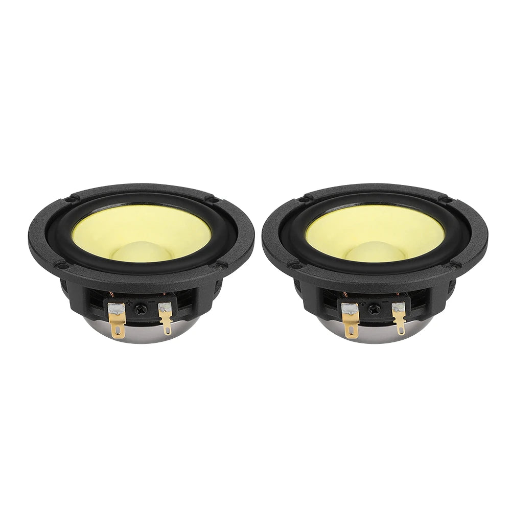 AIYIMA 2Pcs 3 Inch Midrange Speaker 4 Ohm 8 Ohm 25W Car Audio Speaker Hifi Loudspeaker Music Sound Home Theater Neodymium