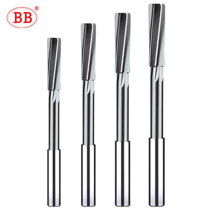 BB Reamer HSS Cobalt Wear Resistant High Precision H7 Diameter 2mm-16mm Left Spiral Flute Hole Drill Metal Steel Aluminum Tool