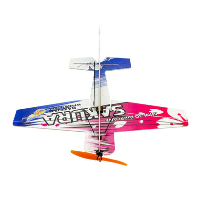 AEORC E211 SAKURA Micro 3D Indoor Airplane Kit - Lightest PP Magic Board RC Plane Model Hobby Toy Foam RC Plane Remote Control