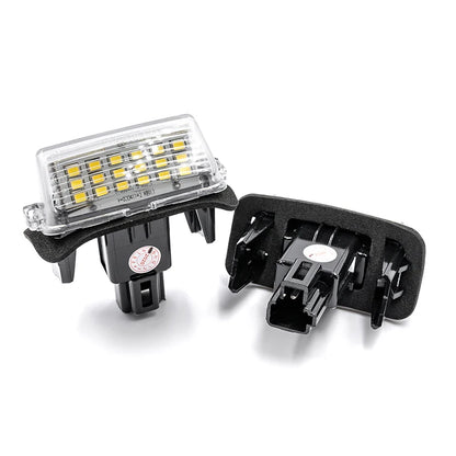 2x For Toyota Yaris IV XP210 2020+ GR Yaris 2020+ Canbus Full White LED License Plate Lights Auto Parking Tag Lamps Replacement
