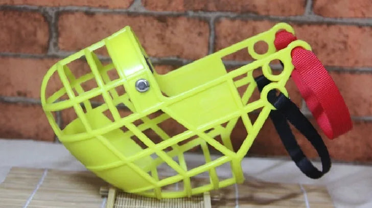 Adjustable Dog Muzzle Plastic Mask Anti-Barking Bite Mouth Cover Greyhound Gree Whippet Basket Muzzle Pet Supplies with S/M/L