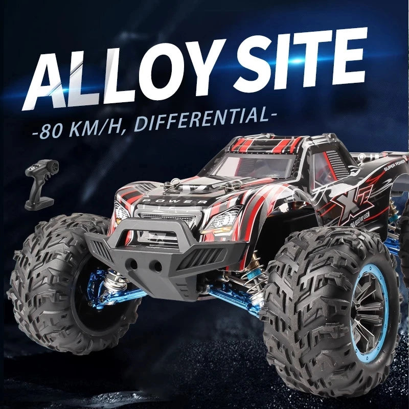 Large 90KM/H Speed Brushless RC Racing Car 2.4G RC Desert car Off Load Climbing Vehical Shock Absorber Waterproof  RC Car Gifts