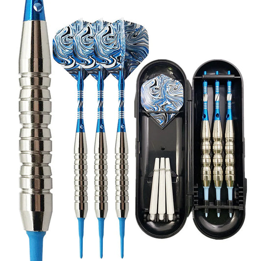 3 Pieces of Nylon Soft Tip Darts Professional 21g Competition Competitive Darts Indoor Sports Throwing Electronic Darts Set