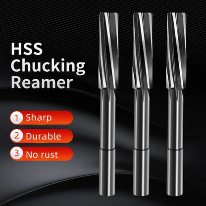 BB Reamer HSS Cobalt Wear Resistant High Precision H7 Diameter 2mm-16mm Left Spiral Flute Hole Drill Metal Steel Aluminum Tool