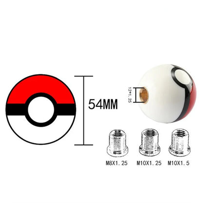 Aluminum Alloy Car Gear Shift Knob Shifter Lever 10-speed Manual Transmission Shifter Lever Knob Cover with Screws Accessories