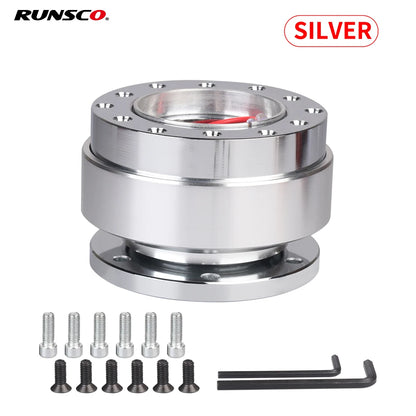 Universal Car Tuning Steering Wheel Quick Release Hub Adapter Snap Off Boss Kit Auto Accessories