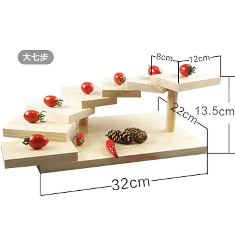 Solid wood function. Rotating sushi plate. Hotel supplies. Snack rack. Art dishes.
