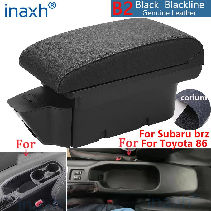 For Toyota 86 Armrest for Subaru Brz Car Armrest Box Right Hand Drive for Scion Fr-S Frs Gt86 2012-2020 Storage Box Auto Parts