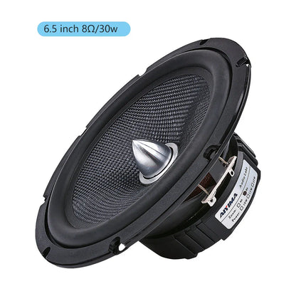 AIYIMA 6.5 Inch Audio Car Midrange Bass Speaker  4 8 Ohm 60W Glass Fiber Bullet Woofer Loudspeaker DIY Home Theater Sound System