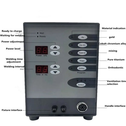 Stainless Steel Spot Welding Machine Laser Welding Automatic Numerical Control Pulse Argon Arc Welder Jewelry Spot Welder