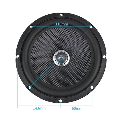 AIYIMA 6.5 Inch Audio Car Midrange Bass Speaker  4 8 Ohm 60W Glass Fiber Bullet Woofer Loudspeaker DIY Home Theater Sound System