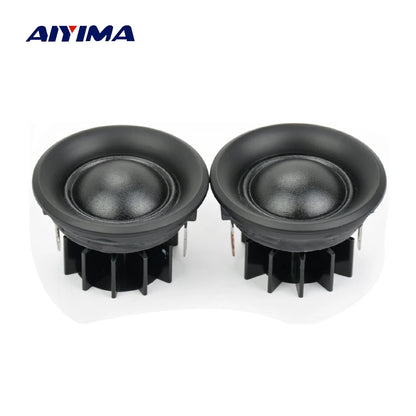 AIYIMA 2Pcs 10W 1.5Inch Tweeters Loudspeakers Treble Mini Portable Silk Film Speakers 4 Ohm 6 Ohm 8Ohm 40MM