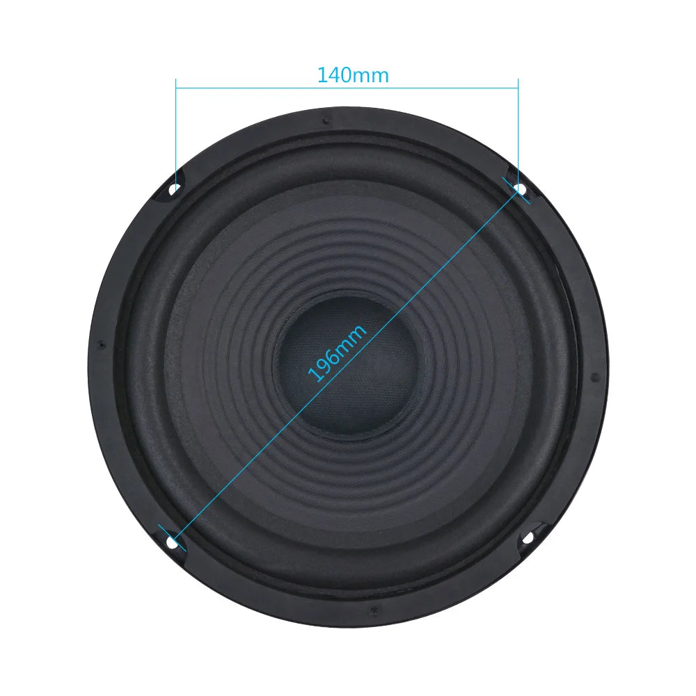AIYIMA 1Pc 8 Inch Midrange Bass Speakers 8 Ohm 150W 35 Core 100 Magnetic Audio Altavoz Woofer Loudspeaker DIY For Home Theater