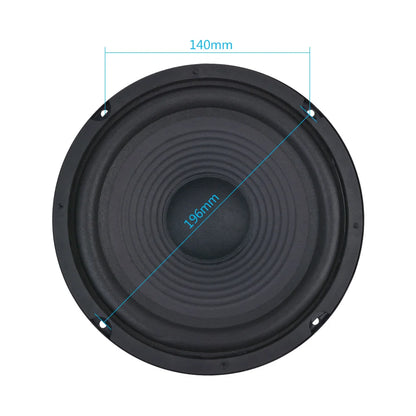 AIYIMA 1Pc 8 Inch Midrange Bass Speakers 8 Ohm 150W 35 Core 100 Magnetic Audio Altavoz Woofer Loudspeaker DIY For Home Theater