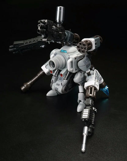 YH Metal Slug Super Vehicle Walker Type 001 S.GUNNER Full Action model Gray or Offwhite