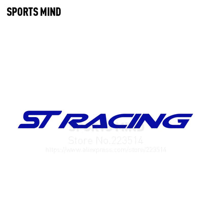 Sports Mind ST RACING Automobiles Car Sticker Decal Car Styling For Ford Focus Ranger Kuga Mondeo Fiesta Exterior Accessories