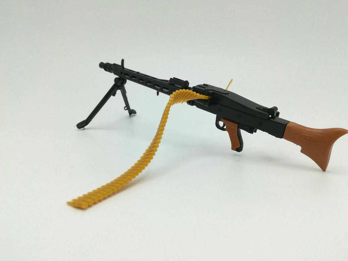 1/6 Scale MG42 Toy Gun Model Assembly Puzzles Building Bricks Gun Soldier Machine Gun Fit 12"Action Figure