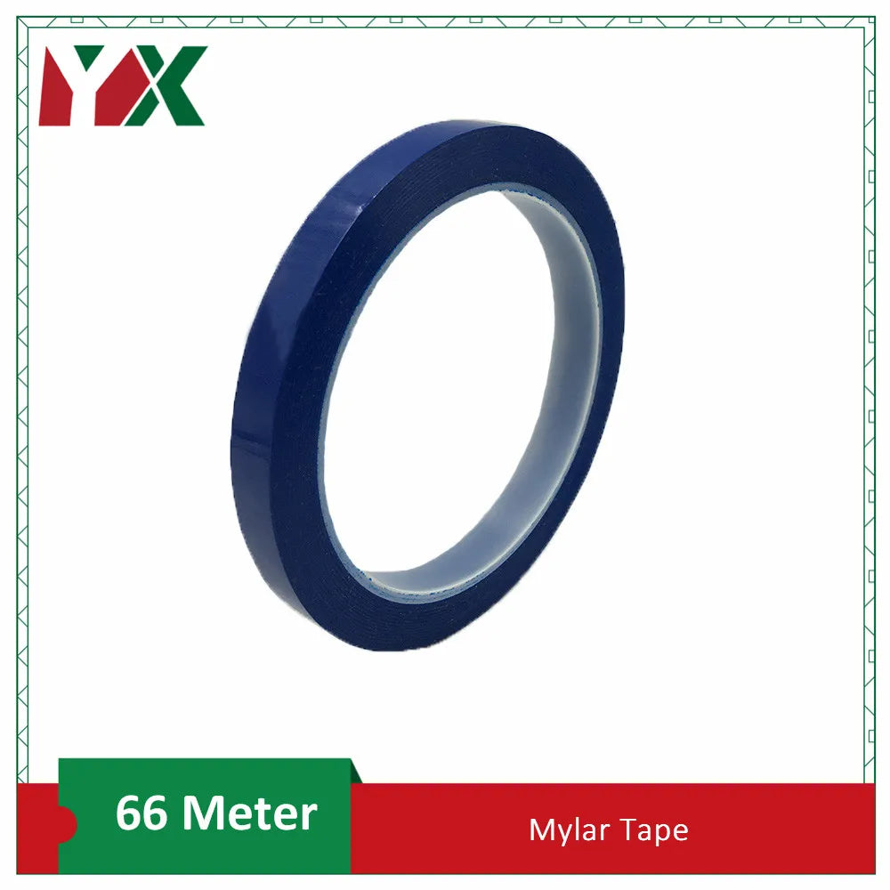1PCS Mark Multicolor Mylar Tape Mara Tape High Temperature Insulated Transformer Motor Capacitor Coil Wrap Adhesive Tape