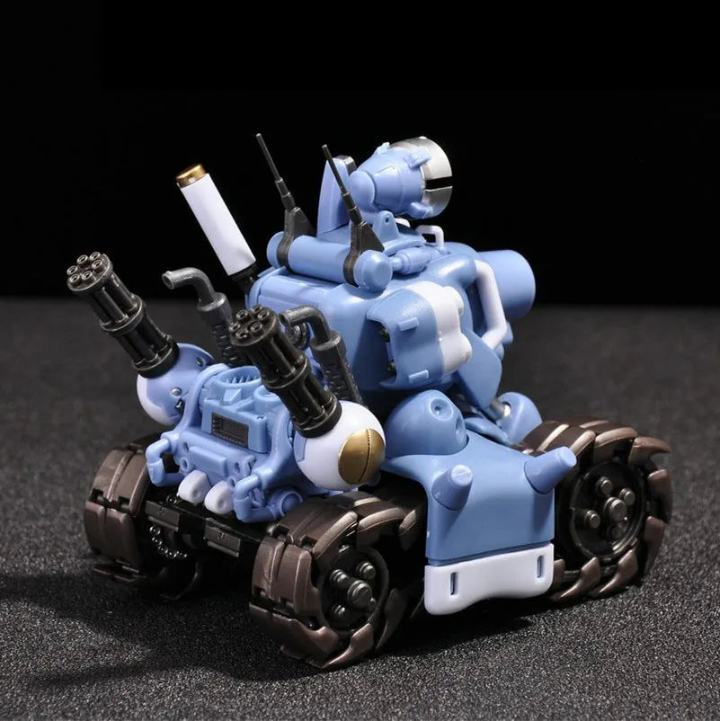 YH Metal Slug Super Vehicle SV-001 tank model movable inner structure Blue or Grey