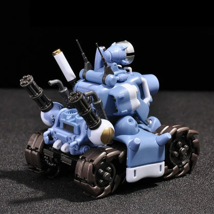 YH Metal Slug Super Vehicle SV-001 tank model movable inner structure Blue or Grey