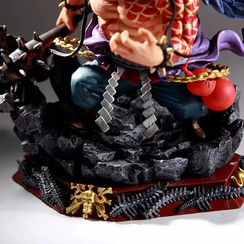 Anime One Piece Big Size Kaido Four Emperors 24cm PVC Action Figure Model Doll Toys