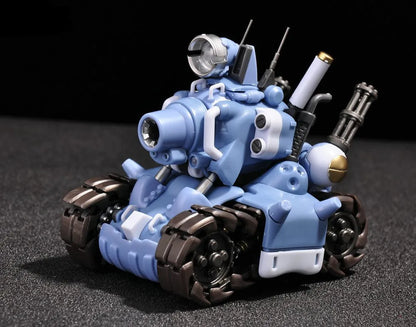 YH Metal Slug Super Vehicle SV-001 tank model movable inner structure Blue or Grey