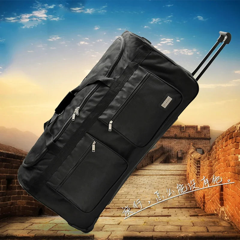 New 32'40' Inch Large Rolling Luggage Bag Travel Trolley Suitcase on Wheels Brand Boarding Big Capacity Luggage