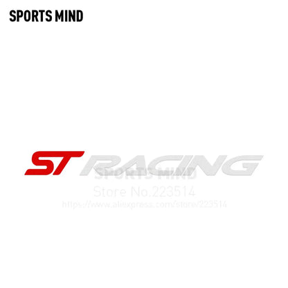 Sports Mind ST RACING Automobiles Car Sticker Decal Car Styling For Ford Focus Ranger Kuga Mondeo Fiesta Exterior Accessories