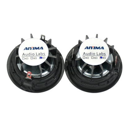 AIYIMA 2Pcs 10W 1.5Inch Tweeters Loudspeakers Treble Mini Portable Silk Film Speakers 4 Ohm 6 Ohm 8Ohm 40MM