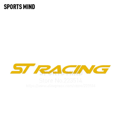 Sports Mind ST RACING Automobiles Car Sticker Decal Car Styling For Ford Focus Ranger Kuga Mondeo Fiesta Exterior Accessories