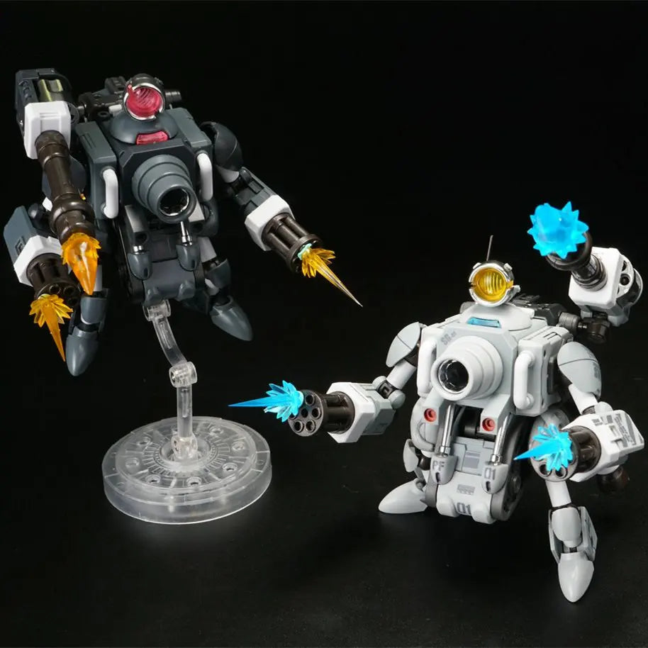 YH Metal Slug Super Vehicle Walker Type 001 S.GUNNER Full Action model Gray or Offwhite