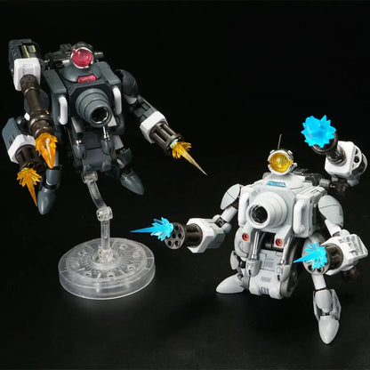 YH Metal Slug Super Vehicle Walker Type 001 S.GUNNER Full Action model Gray or Offwhite