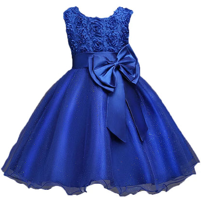 Baby Kids Tutu Birthday Princess Party Dress for Girls Infant Lace Children Elegant Dress Clothing for Girl Baby Girls Clothes