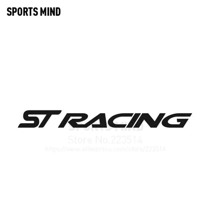 Sports Mind ST RACING Automobiles Car Sticker Decal Car Styling For Ford Focus Ranger Kuga Mondeo Fiesta Exterior Accessories