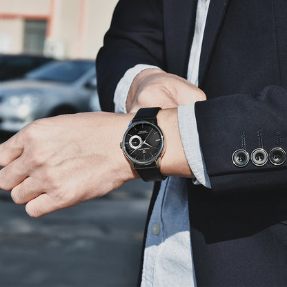 Original PAGANI DESIGN 1654 Fashion Casual Sports Watch Men Military Watch Stainless Steel Waterproof Quartz Watch Reloj Hombre