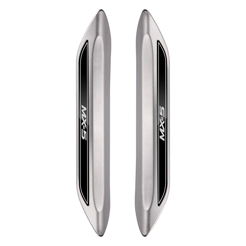 Stainless Steel  Door Sill Protector Pedal Scuff Plate Cover Trims Accessoriess Car Threshold For Mazda MX-5 RF ND MX5