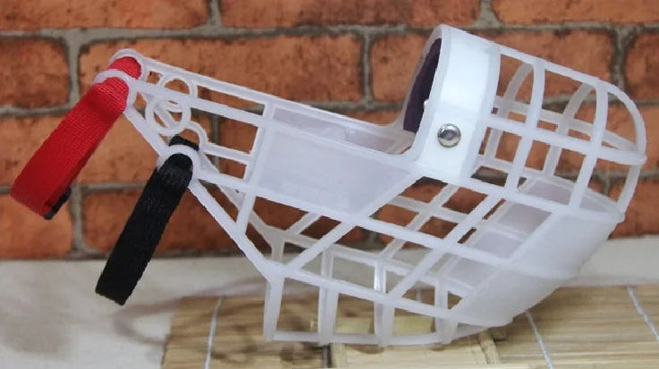 Adjustable Dog Muzzle Plastic Mask Anti-Barking Bite Mouth Cover Greyhound Gree Whippet Basket Muzzle Pet Supplies with S/M/L