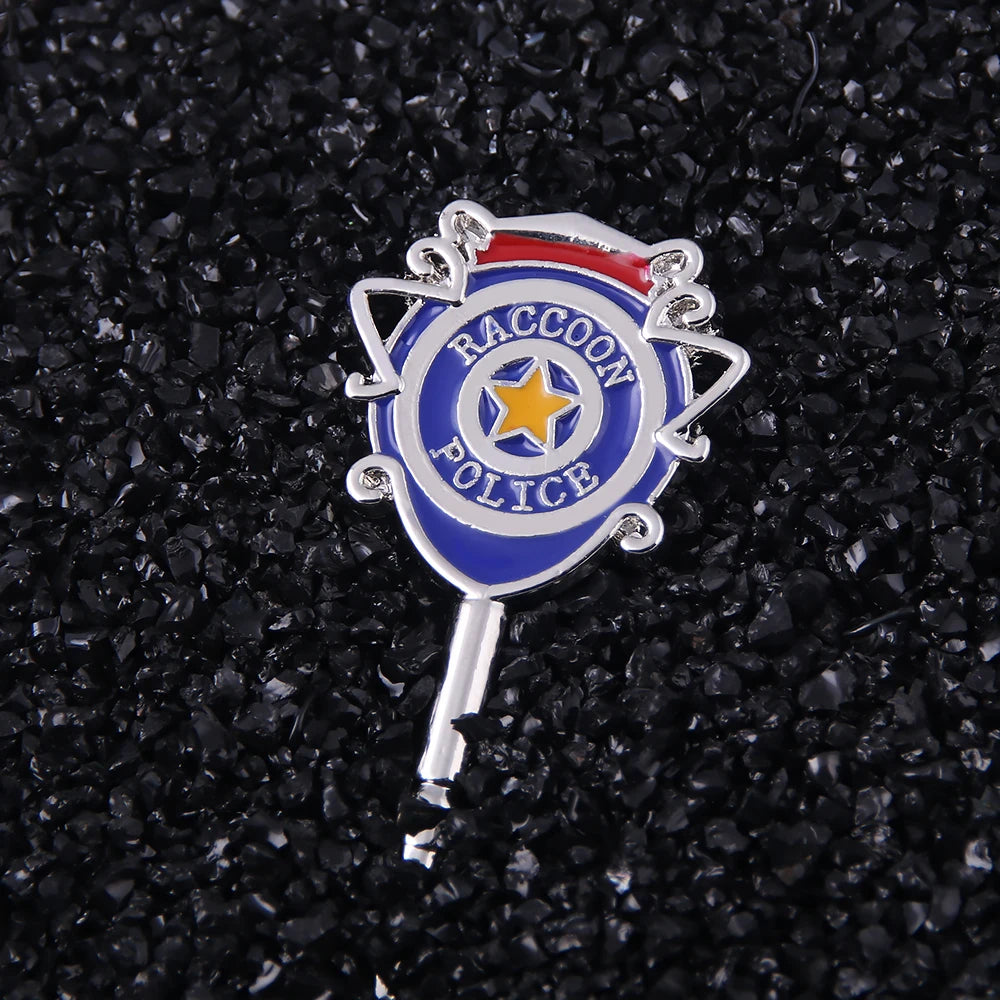 Game Residents Evils 3 Key Badge Keychains Raccoon City Police Station Jill Valentine S.T.A.R.S. Key Collection With Box Jewelry